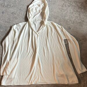 Lululemon sweater wrap, size 10, cream color